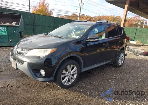 2014 Toyota Rav4 Limited from USA, damaged, VIN 2T3DFREV0EW200341